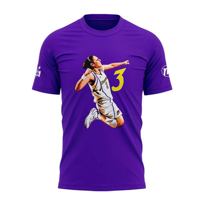 Diana Taurasi Purple Phoenix Mercury 20 Years 1 Team Portrait T-Shirt
