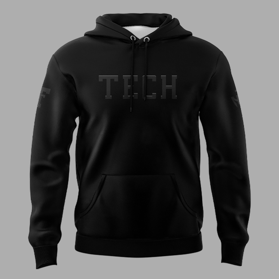 Texas Tech Dark Mode — Friday Night Football Hoodie 02