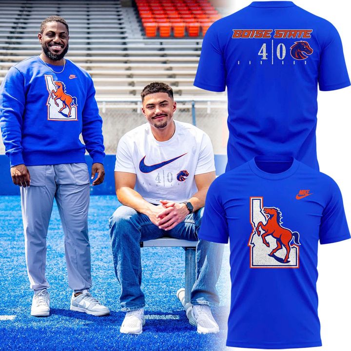 Boise State Football "40th Anniversary" T-Shirt