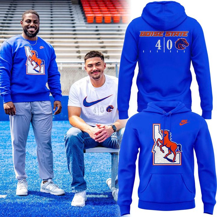 Boise State Football "40th Anniversary" Hoodie