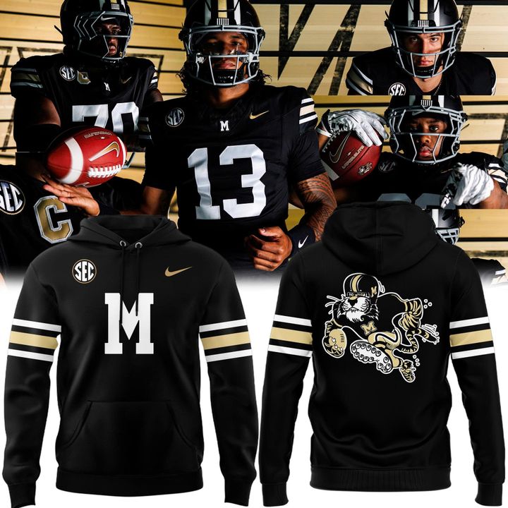 Special 100th Anniversary Edition Uniforms Mizzou Football Hoodie