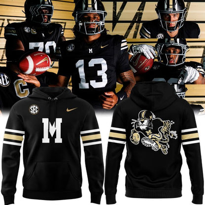 Special 100th Anniversary Edition Uniforms Mizzou Football Hoodie