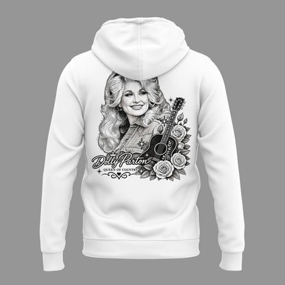 09. White Hoodie Dolly Parton - I Will Always Love You Hoodie