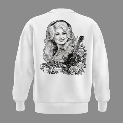 11.18. White Shirt Dolly Parton - I Will Always Love You - The Queen Of Country Music 1946-2026 Sweatshirt