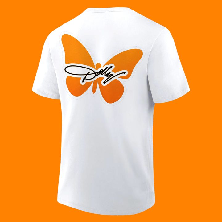2. Tennessee Football - Dolly Parton White T-Shirt