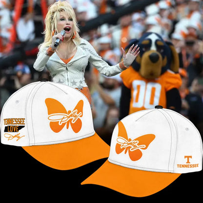 1. Tennessee Football - Dolly Parton White Women T-Shirt