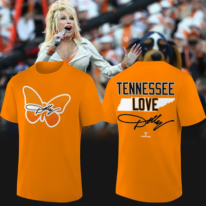 1. Tennessee Football - Dolly Parton Orange T-Shirt