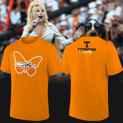 2. Tennessee Football - Dolly Parton Orange T-Shirt