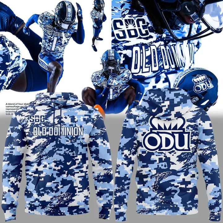 New Old Dominion Monarchs football Hoodie uniforms