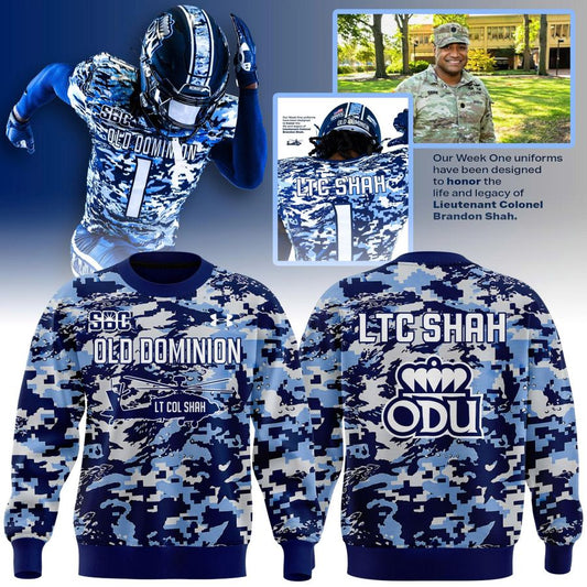 New Old Dominion Monarchs football Sweatshirt uniforms