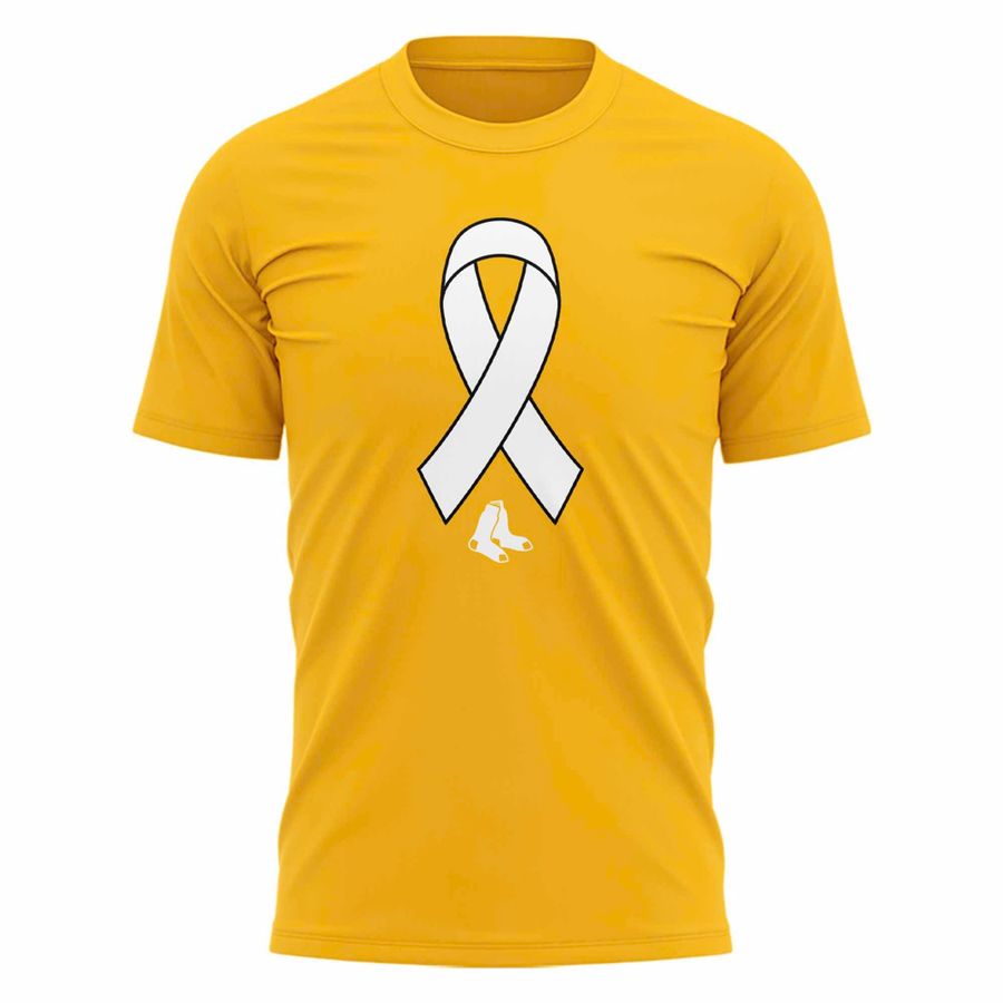 Unisex Red Sox 2026 Childhood Cancer Awareness Day T-shirt