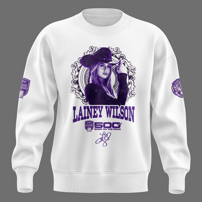Limited Edition Lainey Wilson College GameDay White Sweat 2026