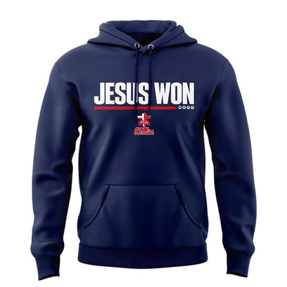 Special 2026 Jesus Won Ole Miss Football Hoodie