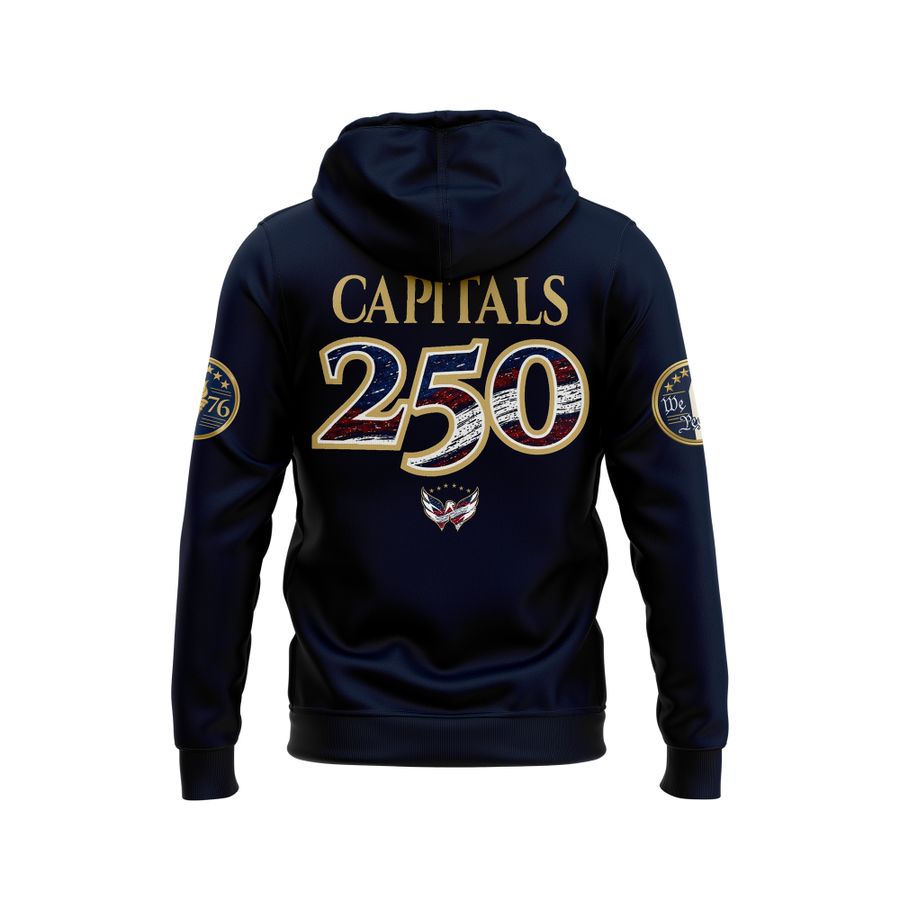 WAS Capitals 250th Anniversary of America Hoodie