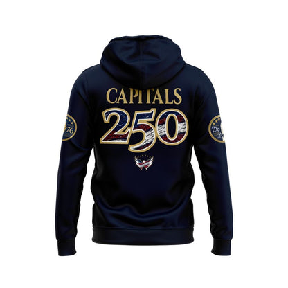 WAS Capitals 250th Anniversary of America Hoodie
