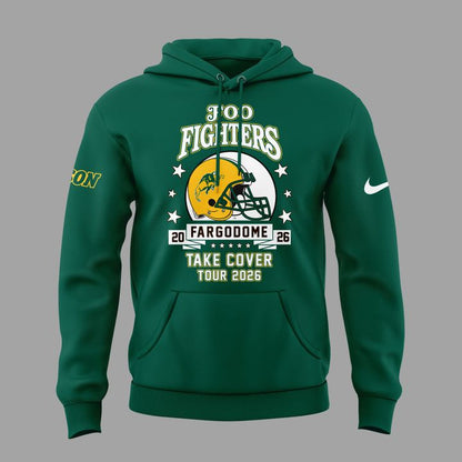 Pefect Hoodie Foo Fighters x NDSU Football - Take Cover Tour 2026 Hoodie