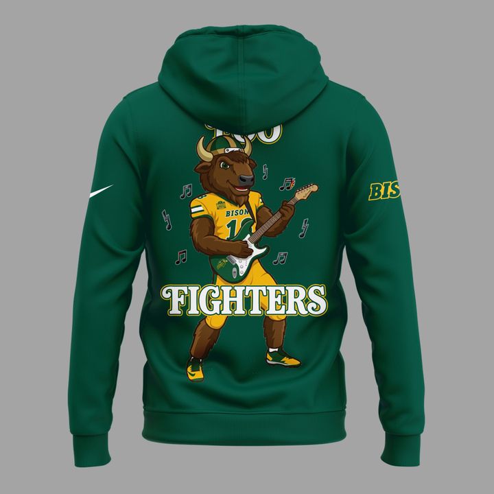 Pefect Hoodie Foo Fighters x NDSU Football - Take Cover Tour 2026 Hoodie