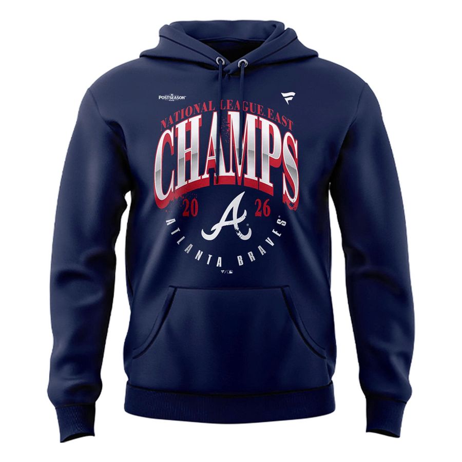 Atlanta Braves 2026 National League East Division Champions Hoodie