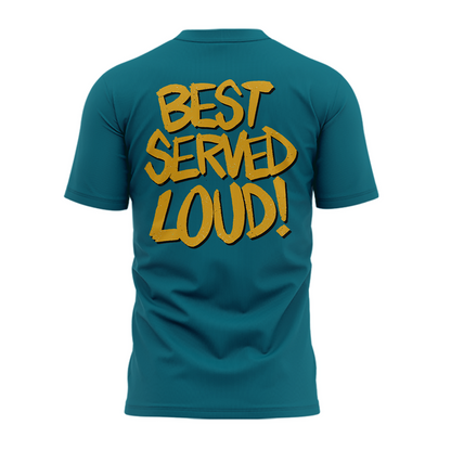Limited Edition Jacksonville Jaguars "Bring The Juice, Best Served Loud!" Tshirt