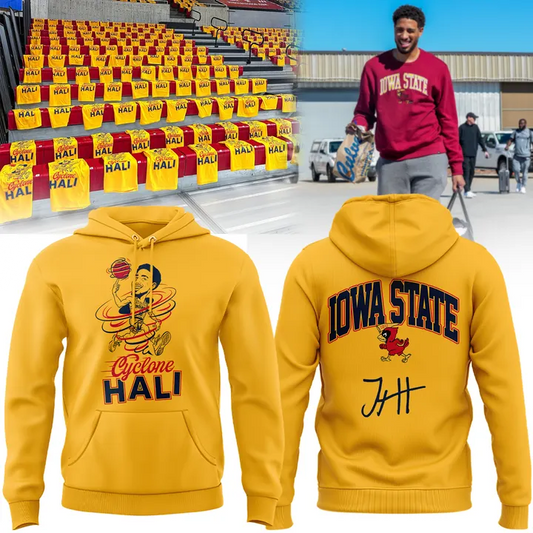 New Hoodie “Cyclone Hali” Tyrese Haliburton Signatures Print.