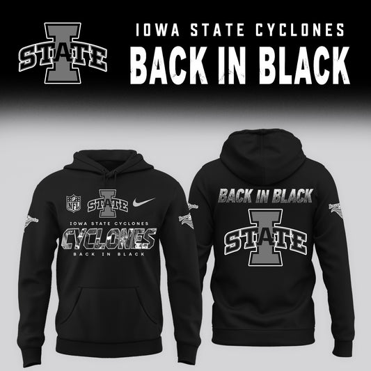 2026 Iowa State - Back In Black Limited Edition Hoodie