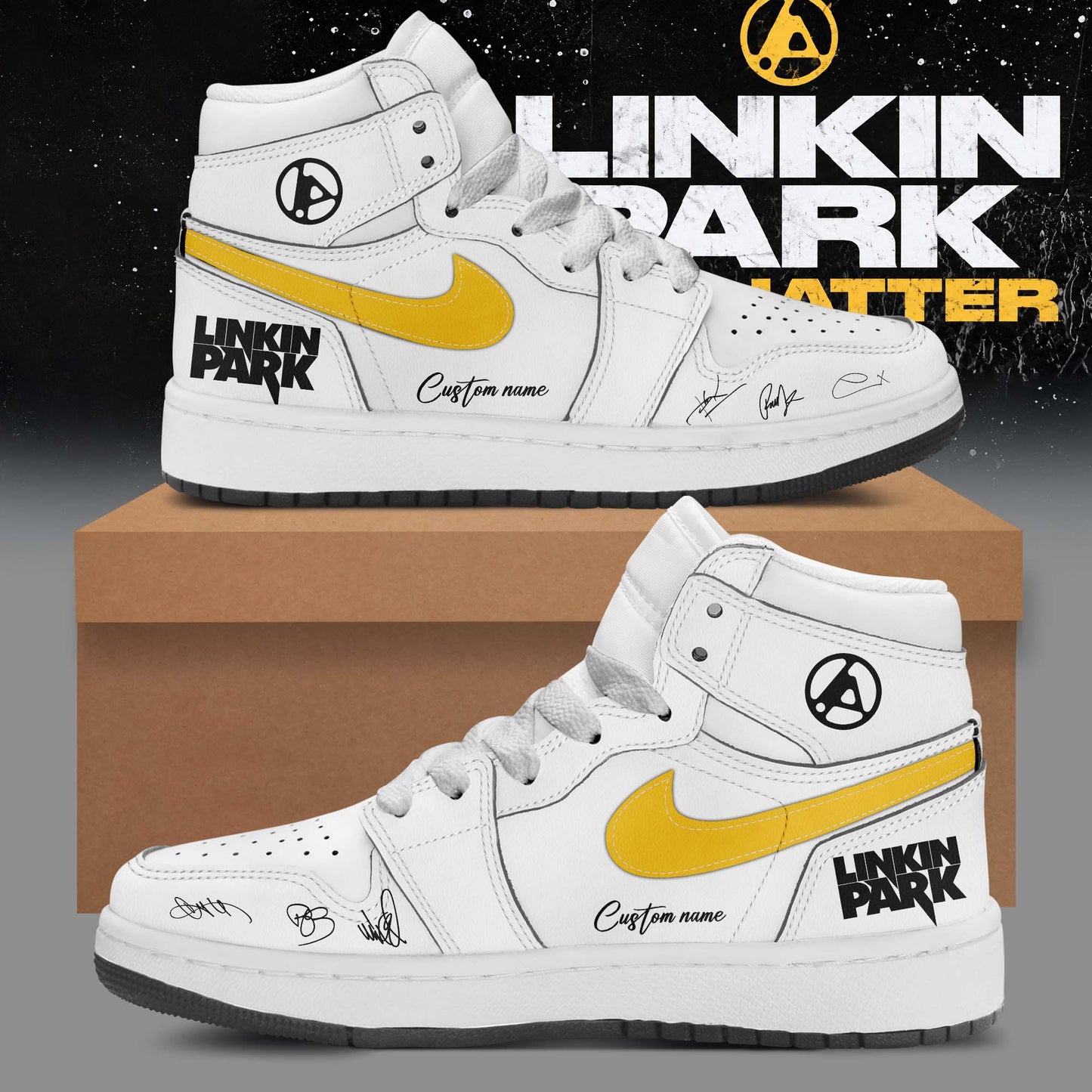 Lnk Prk Unshatter Premium 3D Sneakers V3