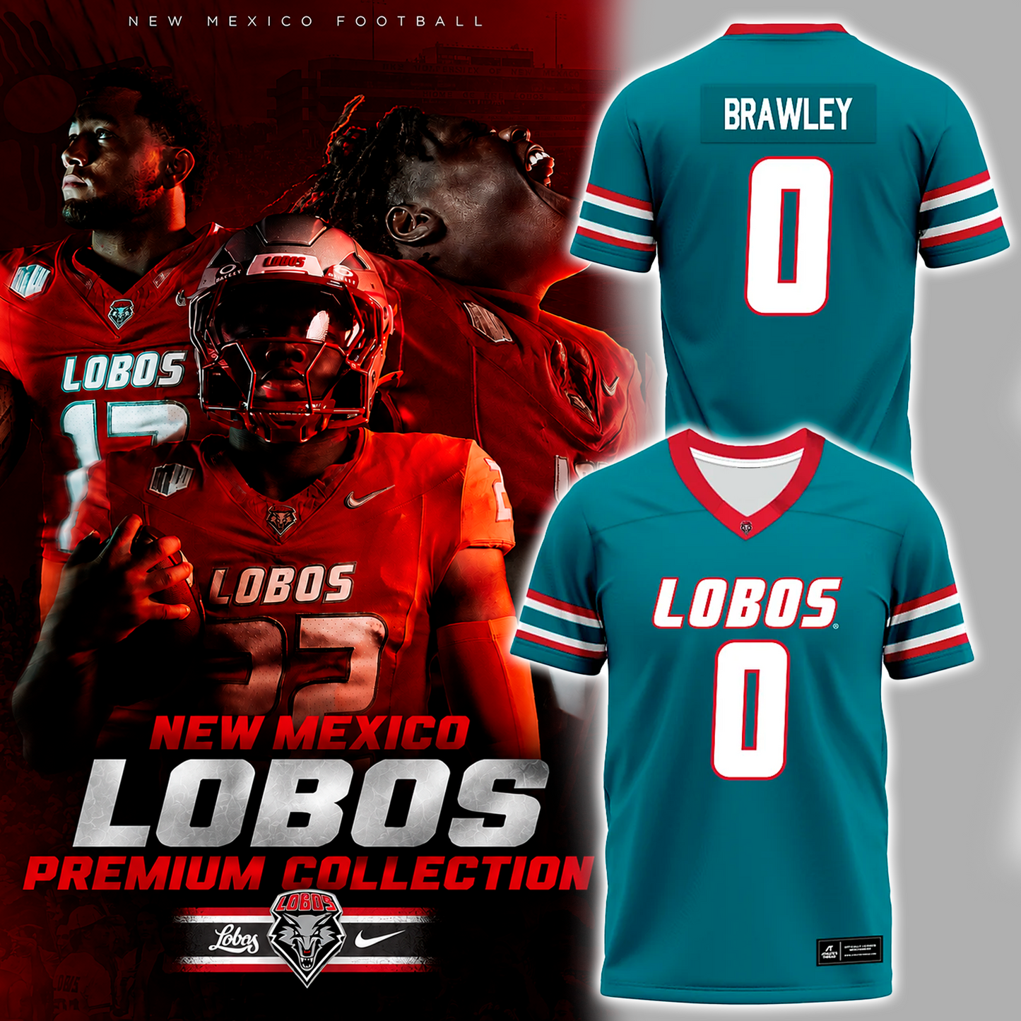 New Mexico Lobos Premium Collection 2026 - Jersey