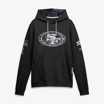 49ERS Black 2026 Salute to Service - Hoodie