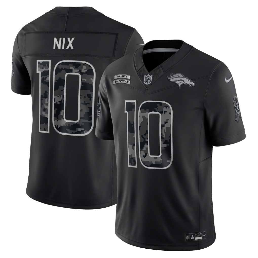 Denver Broncos Black 2026 Salute to Service - Jersey