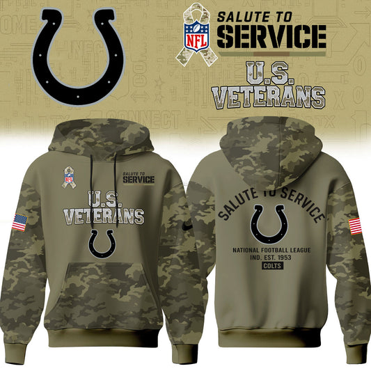 Indianapolis Colts Salute To Service 2026 – Hoodie