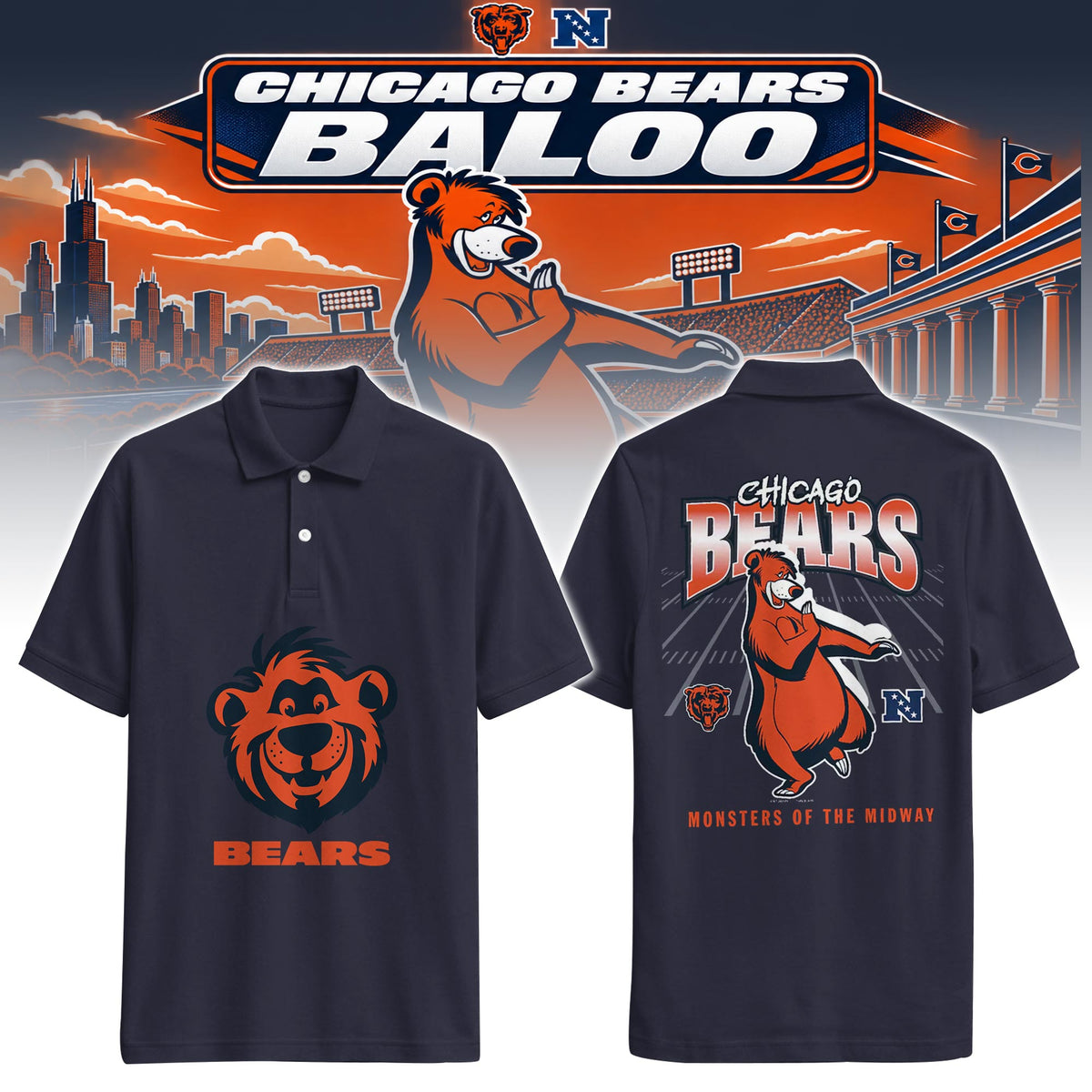 CHI x Special “Baloo ” Limited Edition Edition Polo
