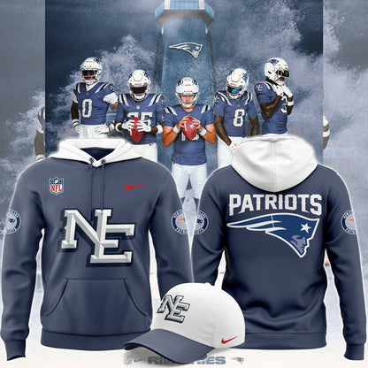 New England Patriots 2026 Rivalries Nor’Easter Hoodie