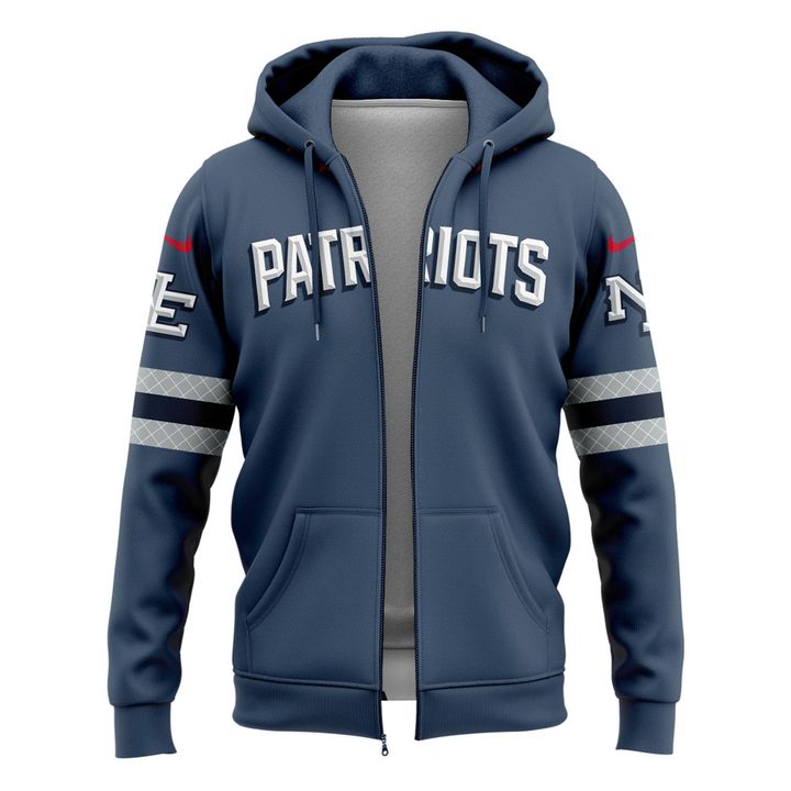 Special Edition New England Patriots zip hoodie 𝙍𝙞𝙫𝙖𝙡𝙧𝙞𝙚𝙨. For fans in 2026.