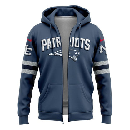 Special Edition New England Patriots zip hoodie 𝙍𝙞𝙫𝙖𝙡𝙧𝙞𝙚𝙨. For fans in 2026