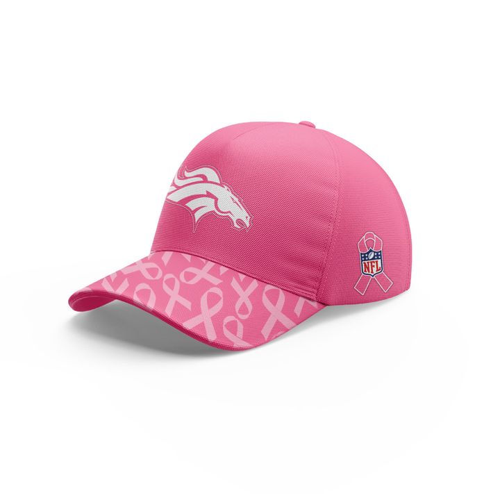 Denver Broncos '' OCTOBER BREAST CANCER AWARENESS MONTH '' T-Shirt 2025