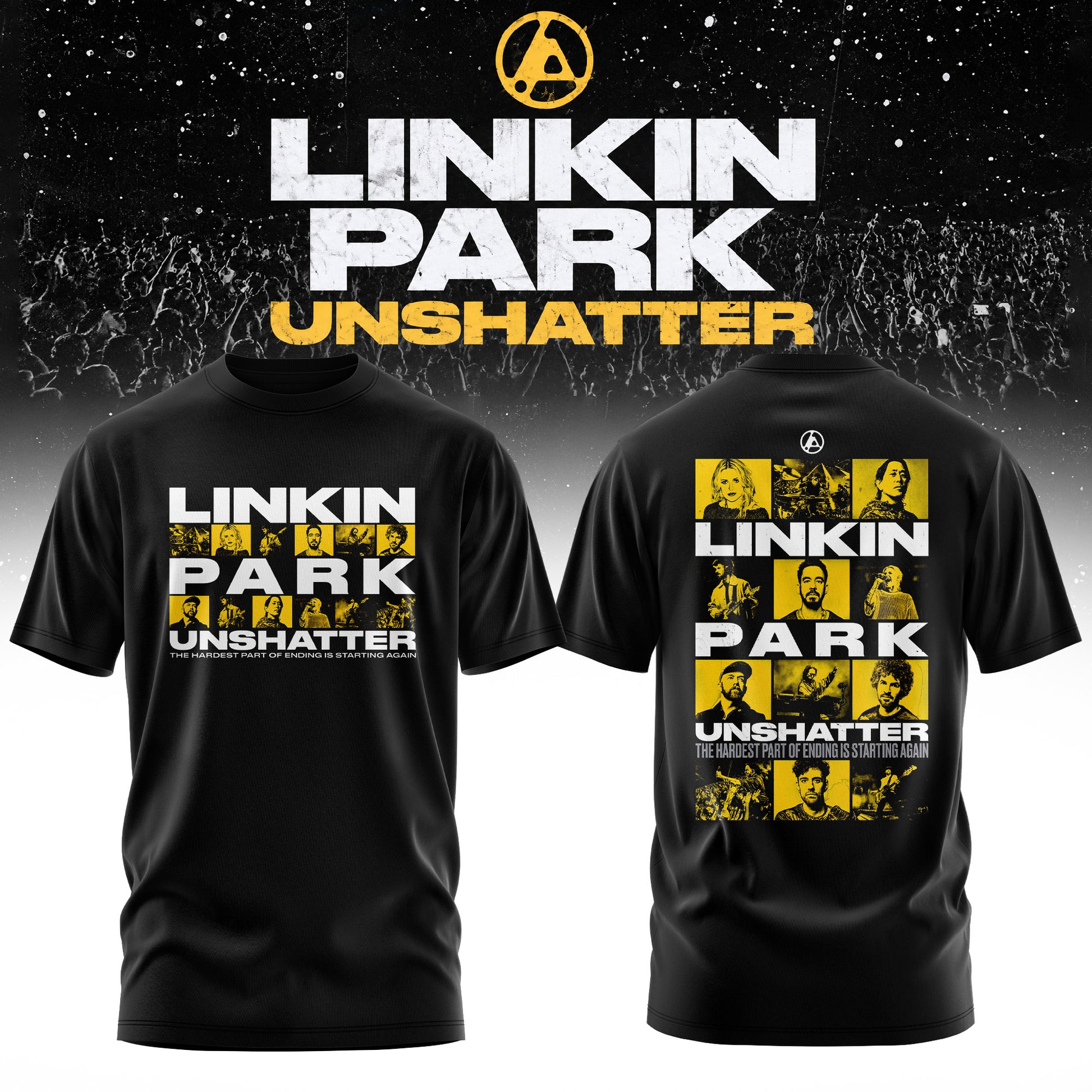 Lnk Prk Unshatter 3D All-Over Print T-Shirt V3