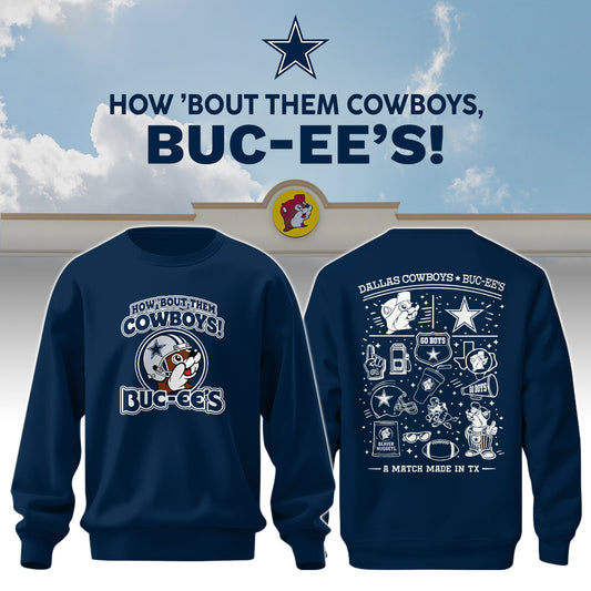 Dallas Cowboys x Buc-ee's Go Boys Sweatshirt #6