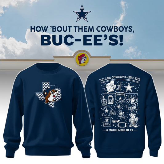 Dallas Cowboys x Buc-ee's Go Boys Sweatshirt #2