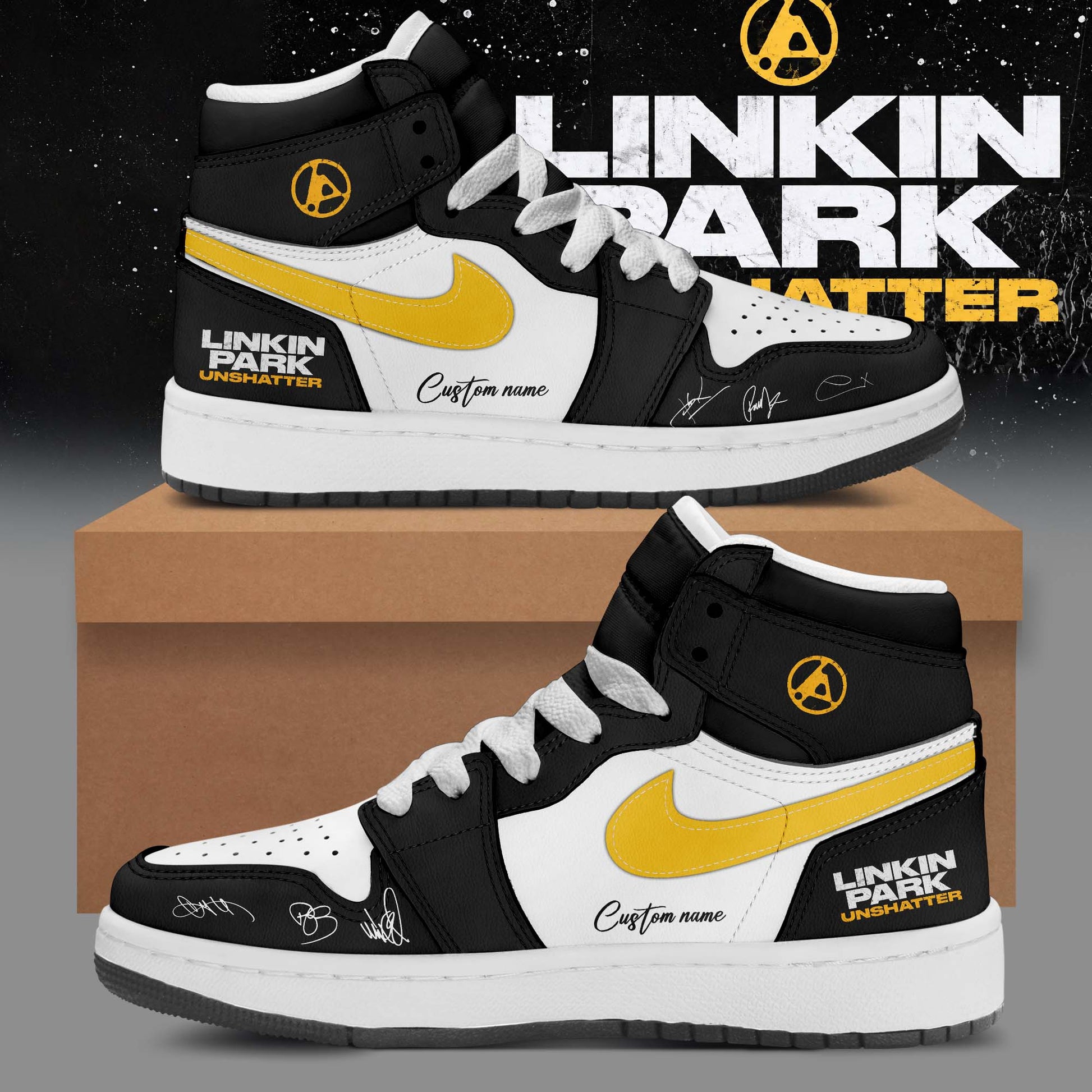 Lnk Prk Unshatter Premium 3D Sneakers V4