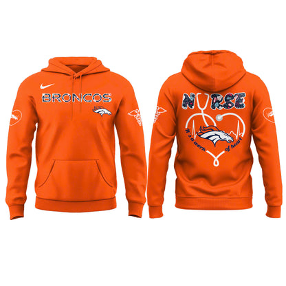 Denver Broncos NURSES NIGHT Hoodie | Jogger | Cap