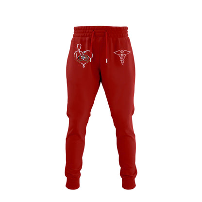 San Francisco 49ers NURSES NIGHT Combo Tshirt | Jogger | Cap