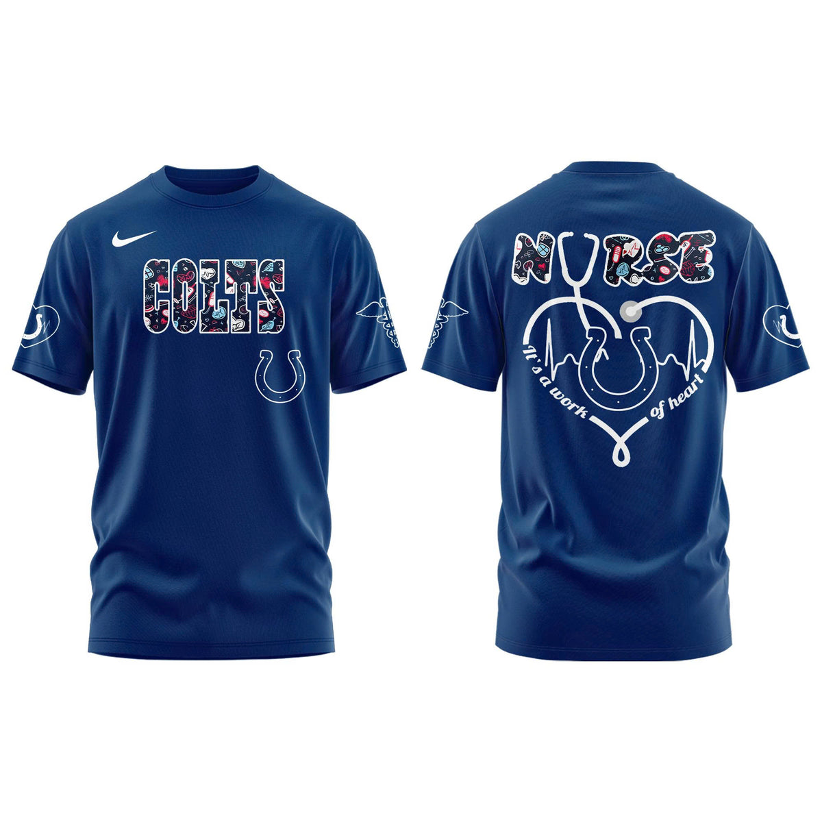 Indianapolis Colts NURSES NIGHT Combo Tshirt | Jogger | Cap