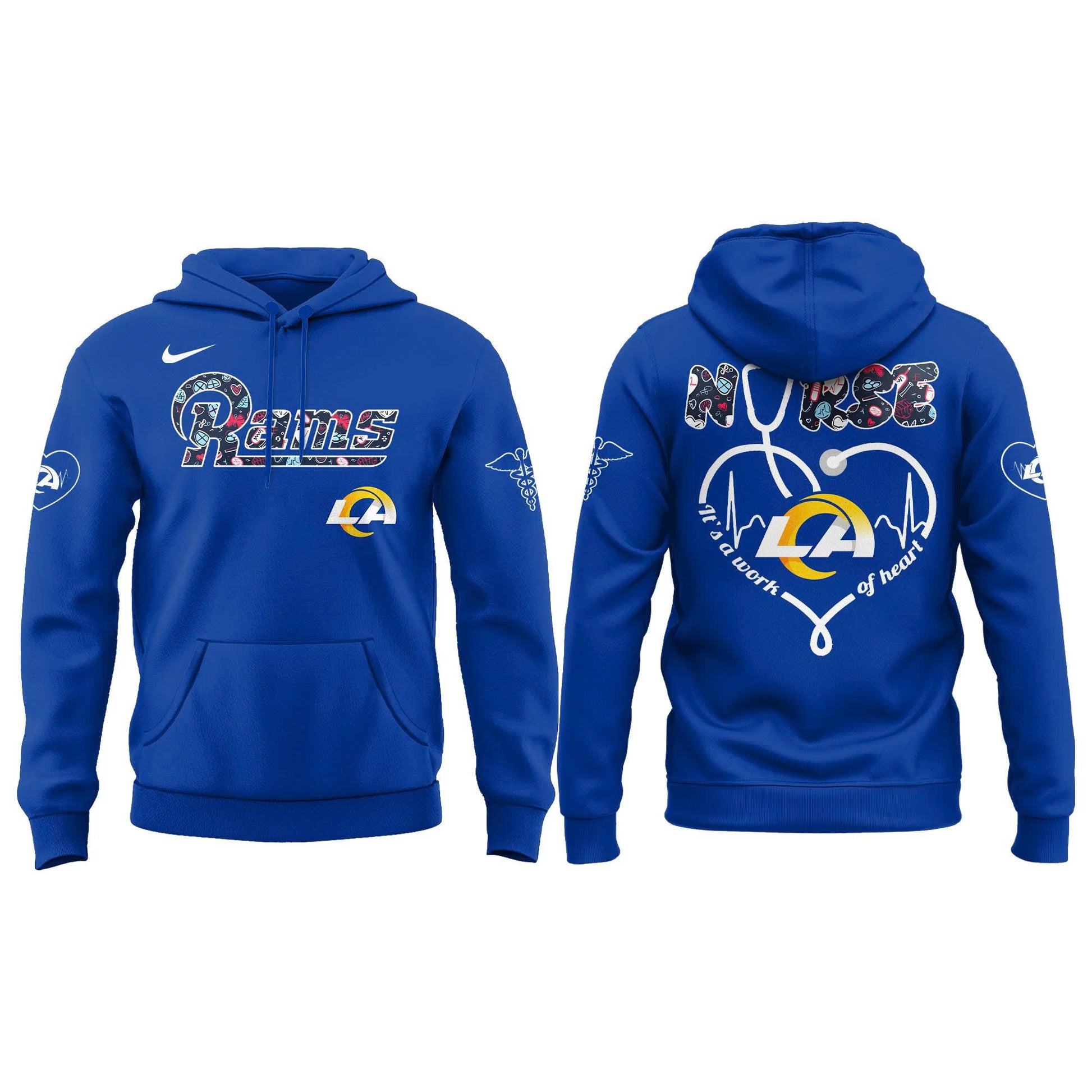 Los Angeles Rams NURSES NIGHT Hoodie | Jogger | Cap