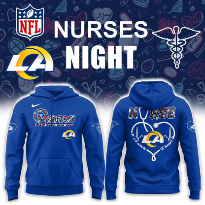 Los Angeles Rams NURSES NIGHT Hoodie | Jogger | Cap