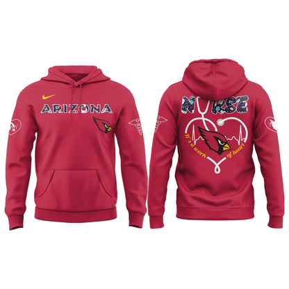 Arizona Cardinals NURSES NIGHT Hoodie | Jogger | Cap