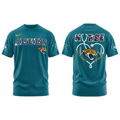 Jacksonville Jaguars NURSES NIGHT Combo Tshirt | Jogger | Cap