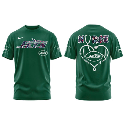 New York Jets NURSES NIGHT Combo Tshirt | Jogger | Cap