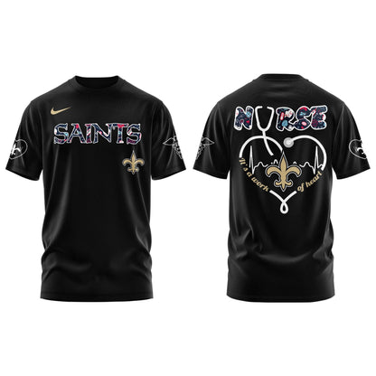 New Orleans Saints NURSES NIGHT Combo Tshirt | Jogger | Cap