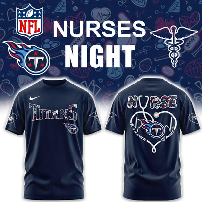 Tennessee Titans NURSES NIGHT Combo Tshirt | Jogger | Cap