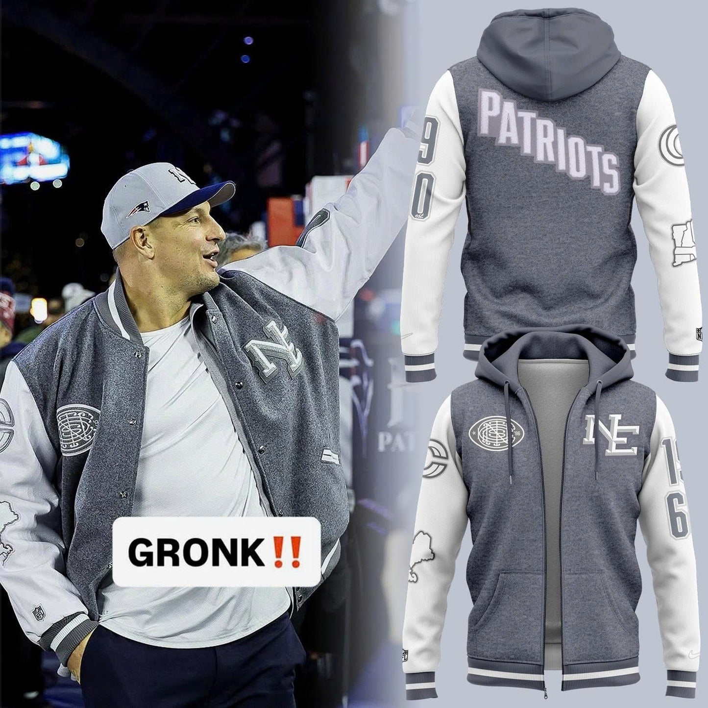 Limited Edition New England Patriots Rivalries ZipHoodie 2026